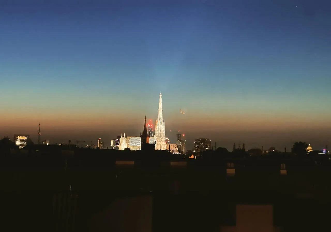 Lägenhet City-Penthouse Mit 4 Terassen Und Whirlpool Wien