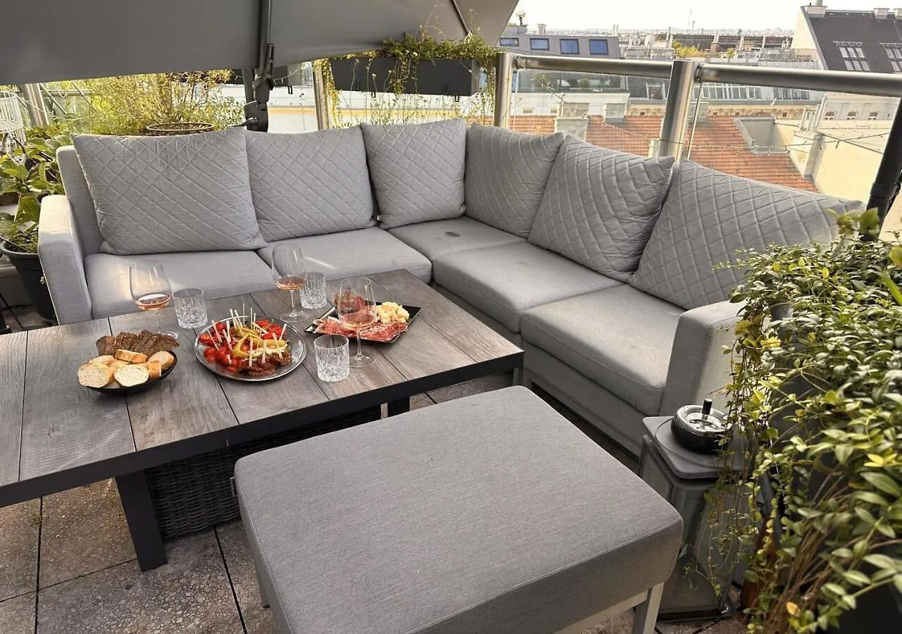 City-Penthouse Mit 4 Terassen Und Whirlpool Vienna