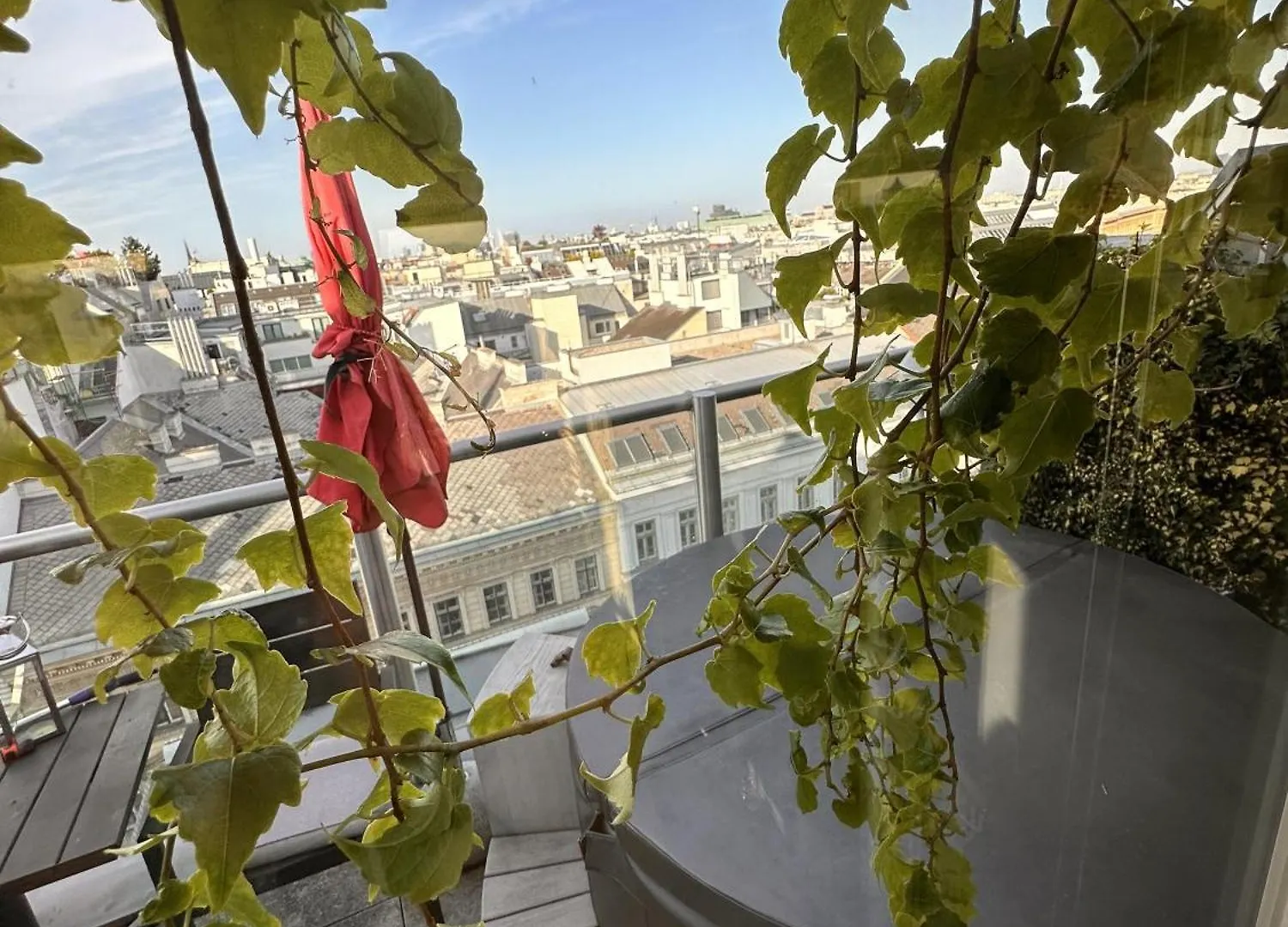 Lägenhet City-Penthouse Mit 4 Terassen Und Whirlpool Wien Österrike