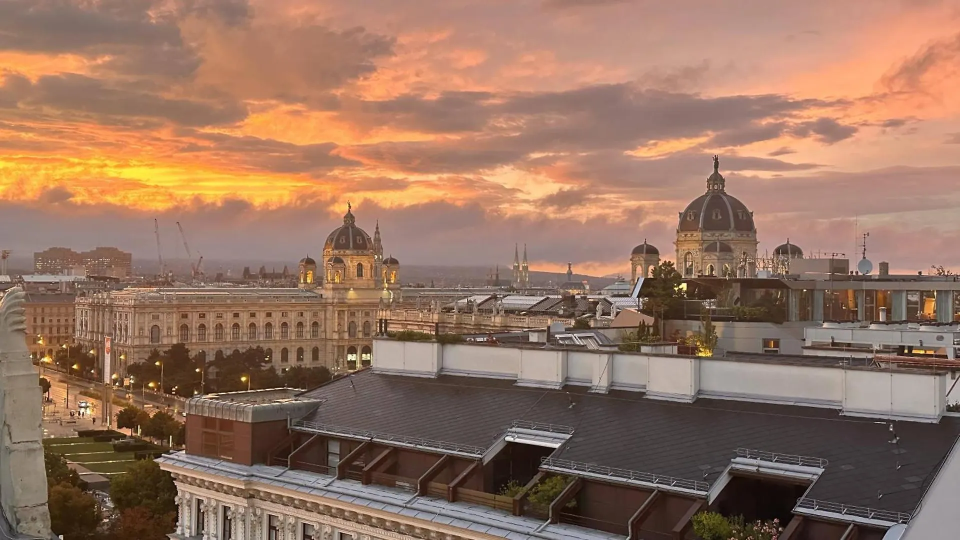 City-Penthouse Mit 4 Terassen Und Whirlpool Wien 0*,